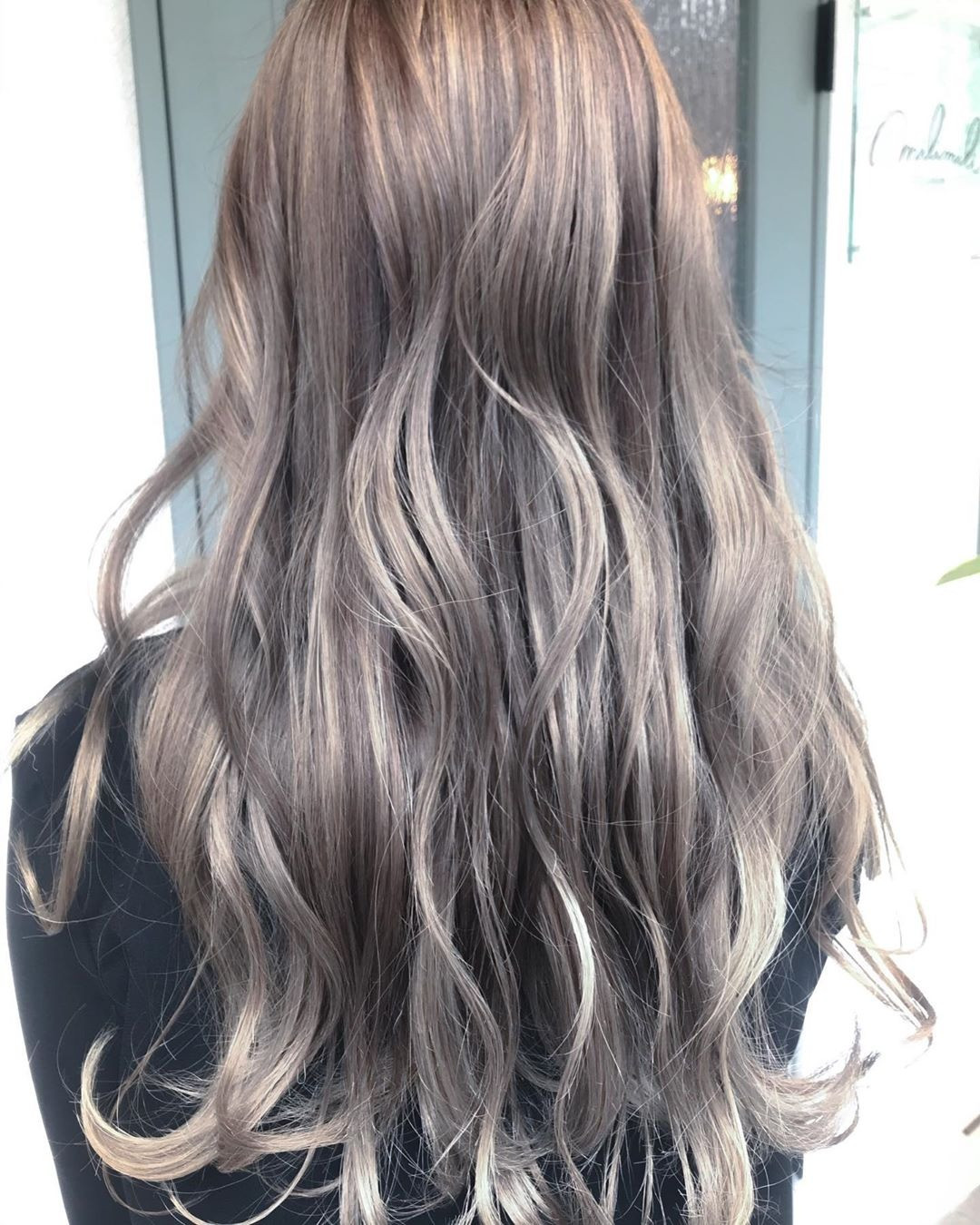 ハイライト✖️グレージュ